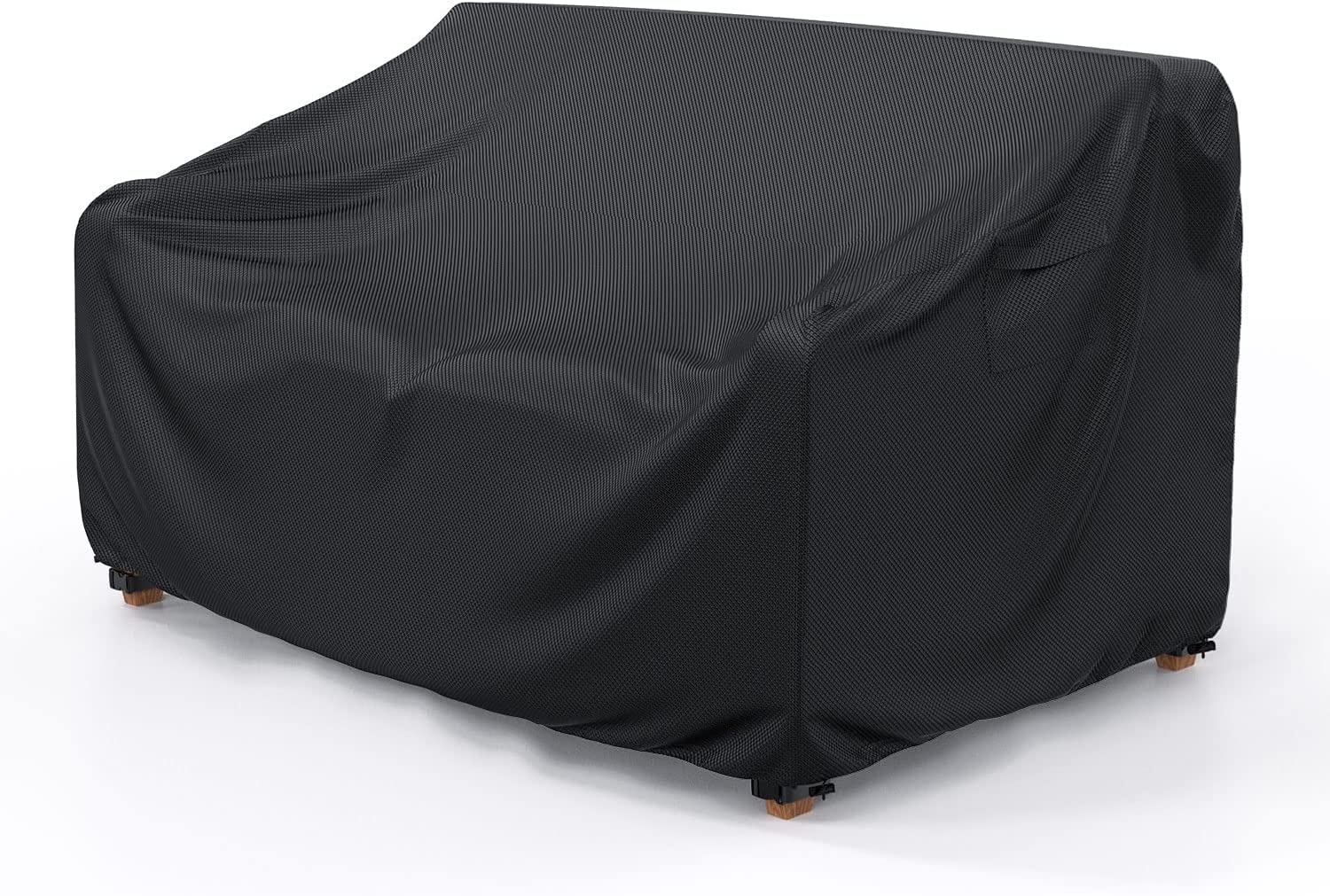 Mrrihand Heavy Duty Patio Sofa Cover Waterproof, 3-Seater Outdoor Sofa Loveseat Cover, Outdoor Patio Furniture Cover With Air Ve