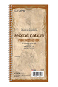 Tops Phone Message Pad Call Book, Carbonless Paper 2 Part, 2 3/4 X 5, 400 Forms - 74620, White