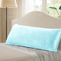 Evolive Soft Micromink, Faux Fur, Faux Suede, Faux Velvet Body Pillow Cover 21'X54' Replacement With Zipper Closure (21'X54'