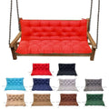 Yxmkjos Swing Cushion Replacement Outdoor Porch Swing Cushions Waterproof Swing Cushions 2-3 Seater Replacement Washable Swing R