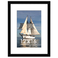 PEALSN 12x16 Picture Frame, Display Pictures 8.5x11 with Mat or 12 x 16 Without Mat for Wall Mounting Display, Photo Frames, Dia
