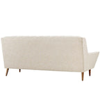 Modway Response Upholstered Fabric, Sofa, Beige