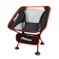 KYOEON Portable Camping Chair, Black 1Pack, Ultralight Durable Foldable Chair for Outdoor Camp, Travel, Beach, Picnic, Garden, S