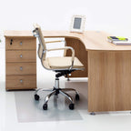 Floortex® Valuemat® Vinyl Lipped Chair Mat for Hard Floor - 47" x 35"
