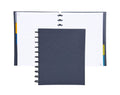 Talia Discbound Notebooks, Planner, Customizable, (Charcoal W/Charcoal Discs, Letter (8.5In X 11In))