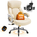 Zsqn Big And Tall Office Chair For Heavy People, 500Lbs High Back Extra Wide Heavy Duty Executive Office Chair Comfortable For H