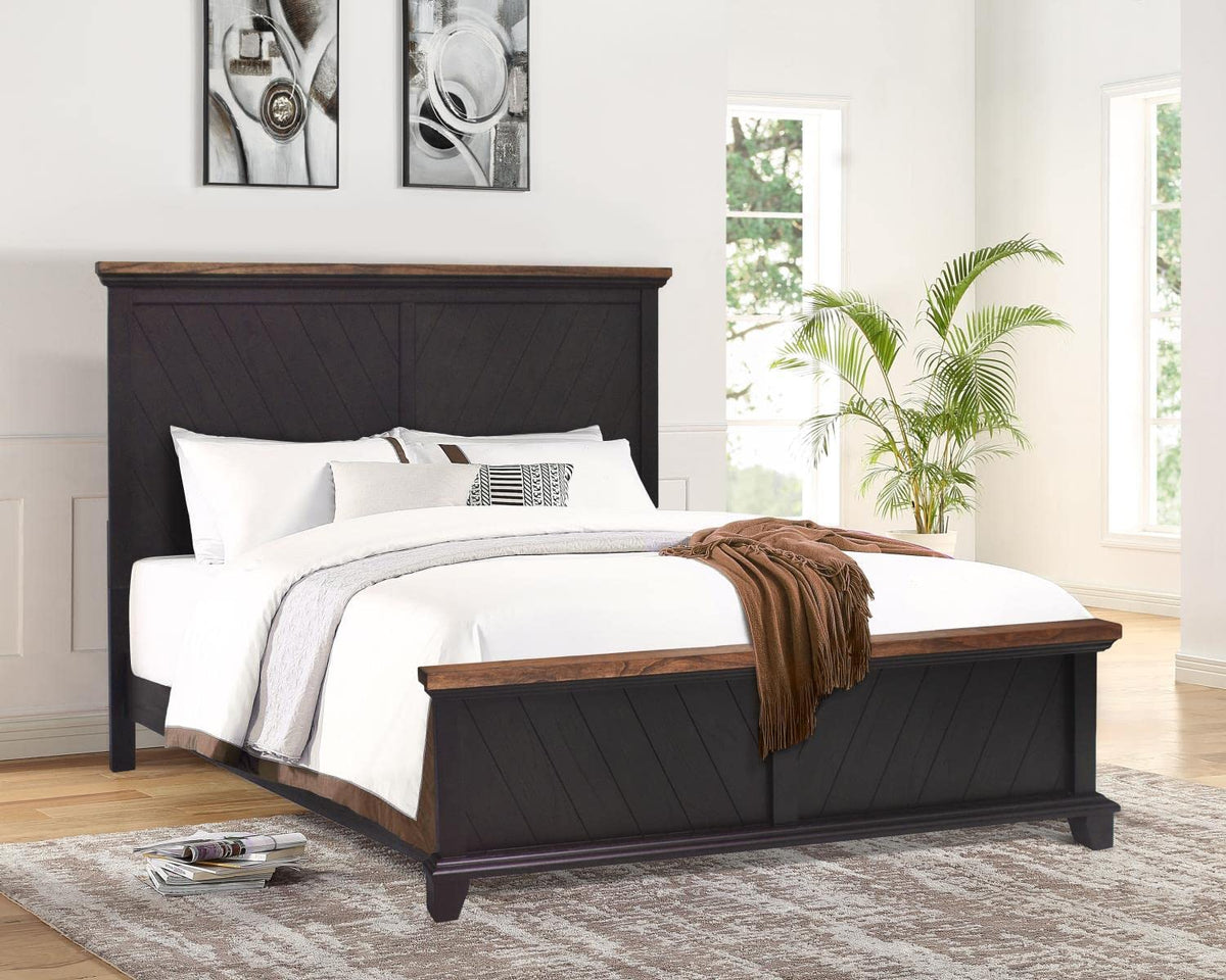 Steve Silver Bear Creek Brown King Bed BC950-KBED