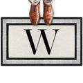 My Sign Center Door Mat, Personalized Doormat, Custom Welcome Monogram Mat For Front Door, Indoor/Outdoor, Housewarming Gift, He