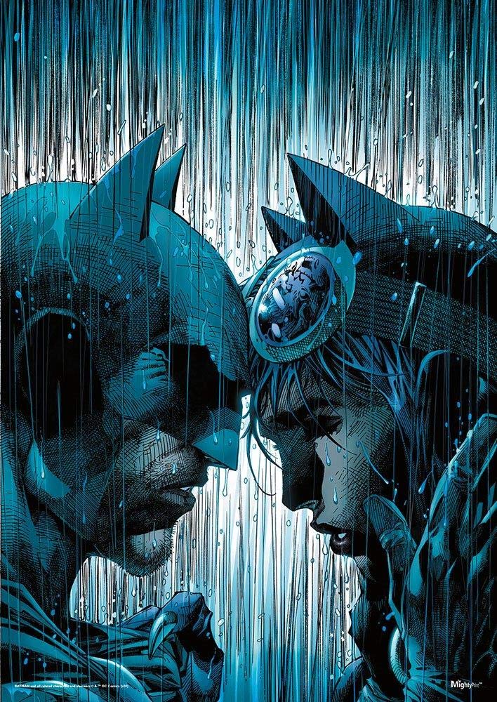 MIGHTYPRINT DC Comics - Catwoman and Batman - Under the Weather - Batman #50 Variant Cover - Durable 17    x 24 Wall Art - NOT M