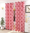 Rensum 9Ft Long Door Curtains Drapes for Home | Eyelet Polyester 2 Piece Grommet Curtains for Bedroom Living Room | Room Darkeni
