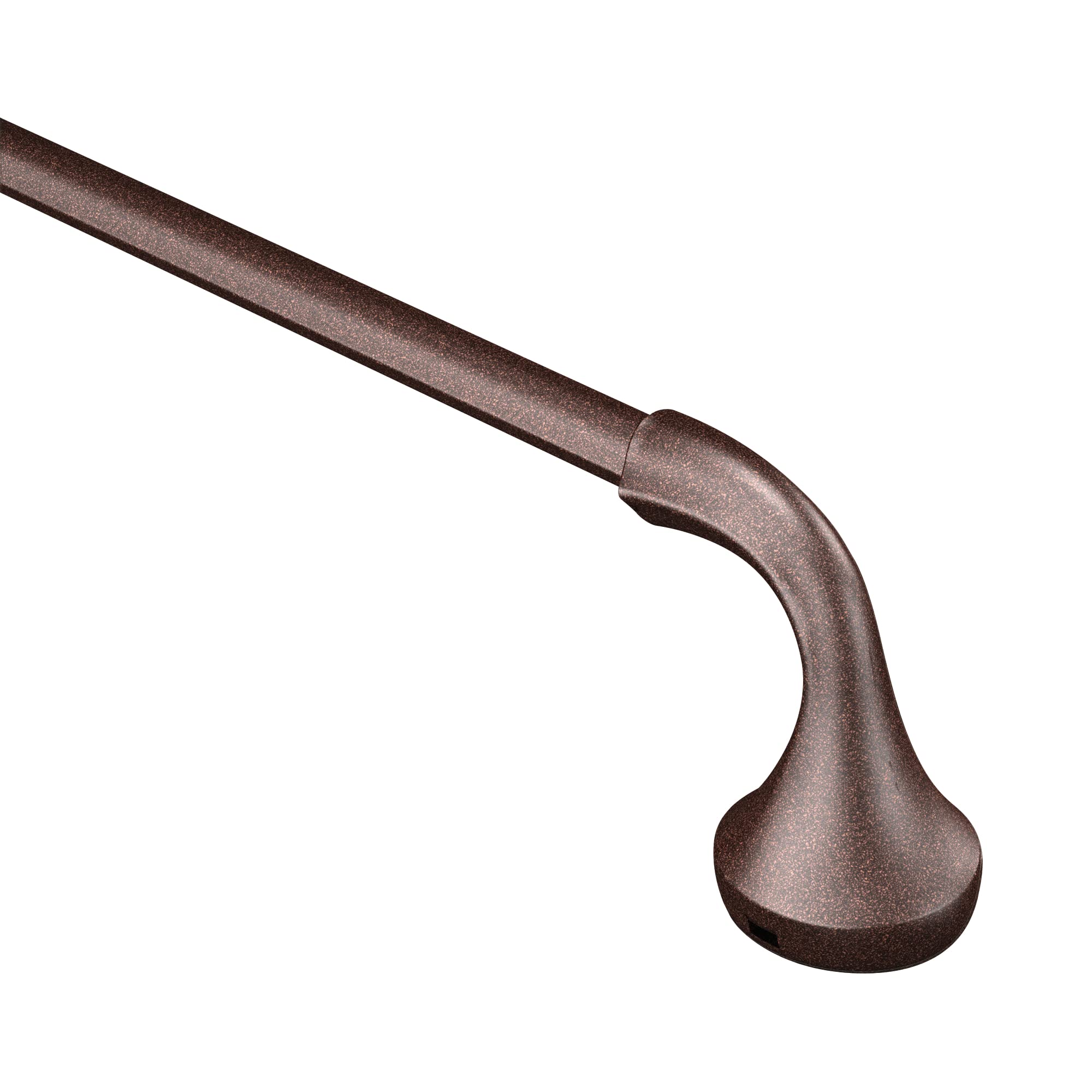 Moen Eva Oil Rubbed Bronze 18-Inch Single Towel Bar, YB2818ORB