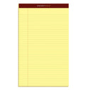 Tops Docket Gold Writing Pads, 8-1/2' X 14', Legal Rule, Canary Paper, 50 Sheets, 12 Pack (63980)