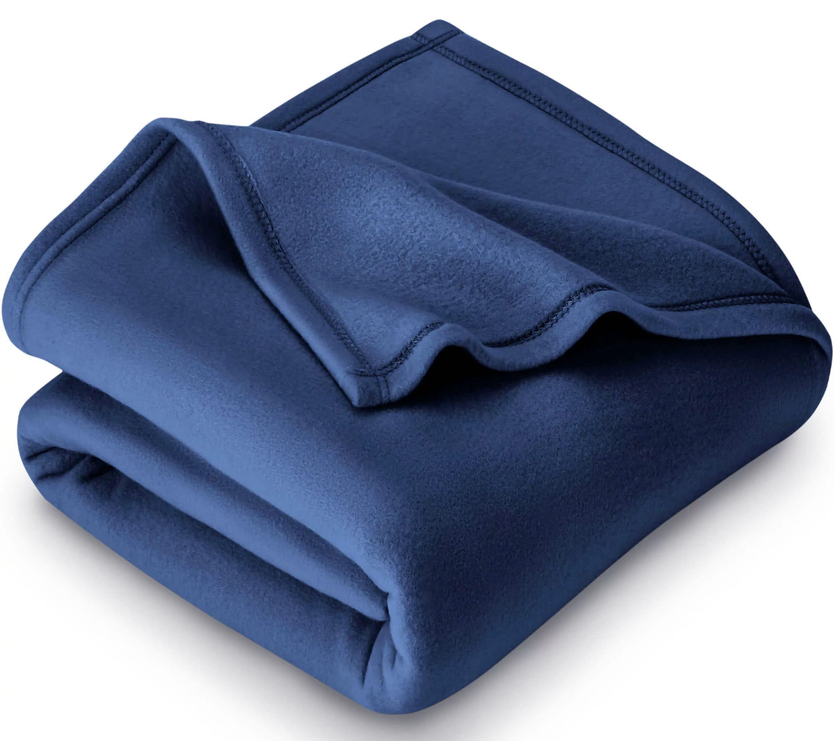 BSB Home Plain Polar Fleece Heavy Weight Double Bed Blanket Warm Soft & Comfortable for Winter/AC Room/Hotel/Donation/Travelling