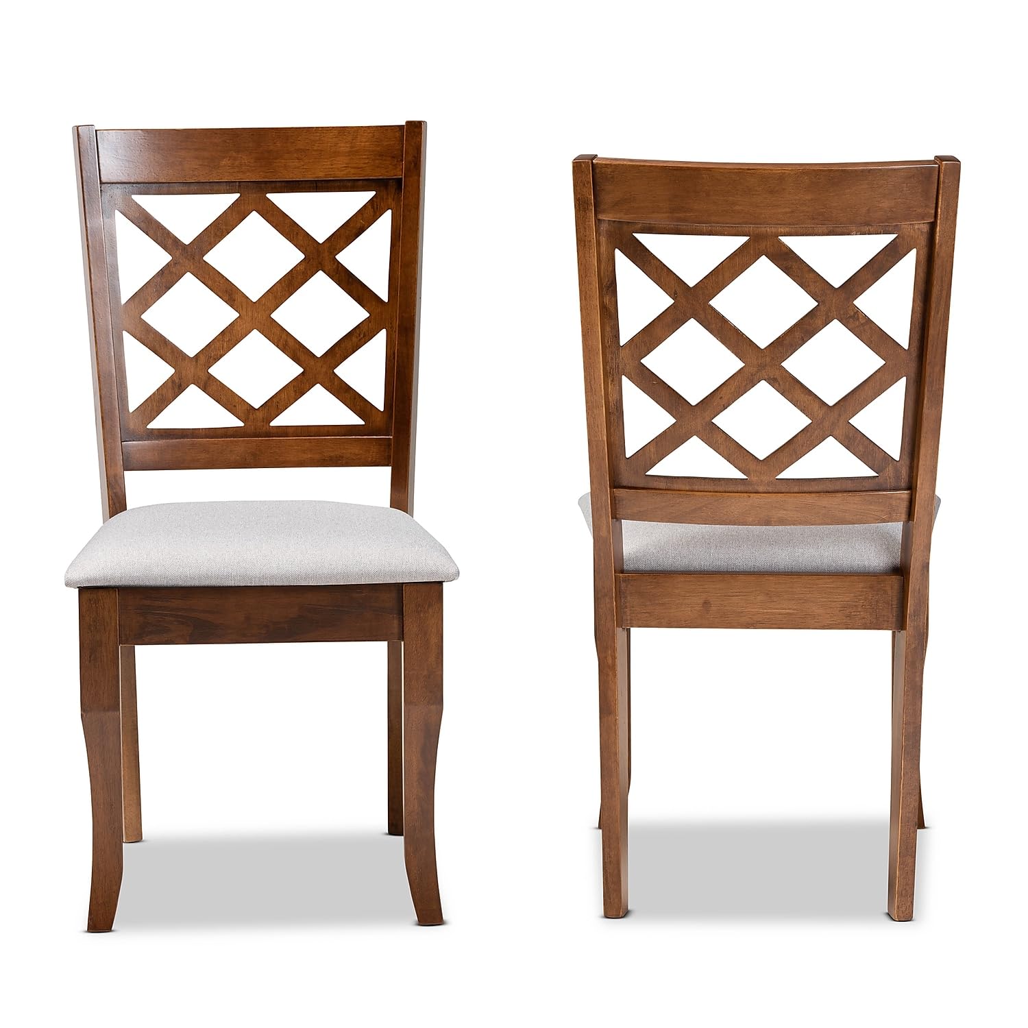 Baxton Studio Warner Dining Chair Set - Thumbnail 5