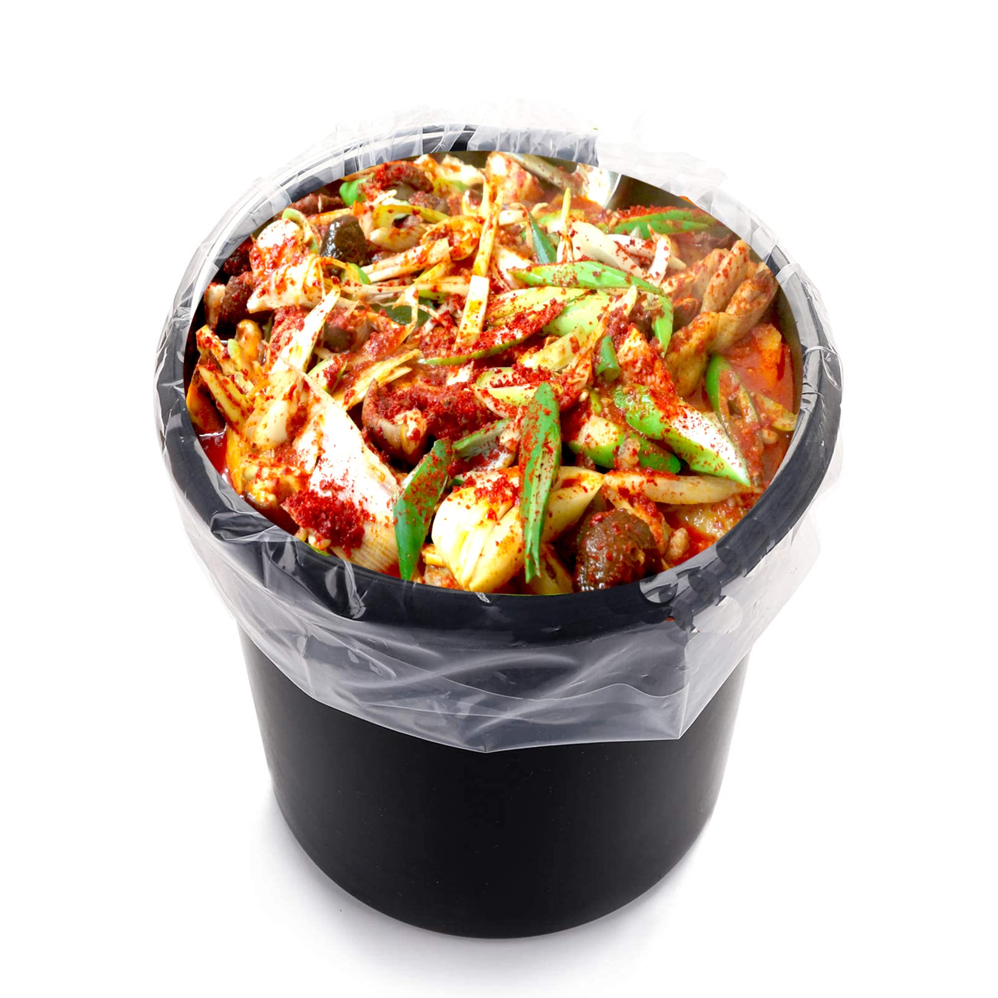 5 Gallon Food Grade Bucket Liner Bags for Marinating and Brining, Extra Heavy Duty Leak Proof Multifunctional Storage and Organi
