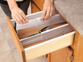 Aider 2 Pcs Adjustable Expandable Drawer Dividers For Kitchen Office Wardrobe Cloth Inner Ware Storage Organizer, Drawer Separat