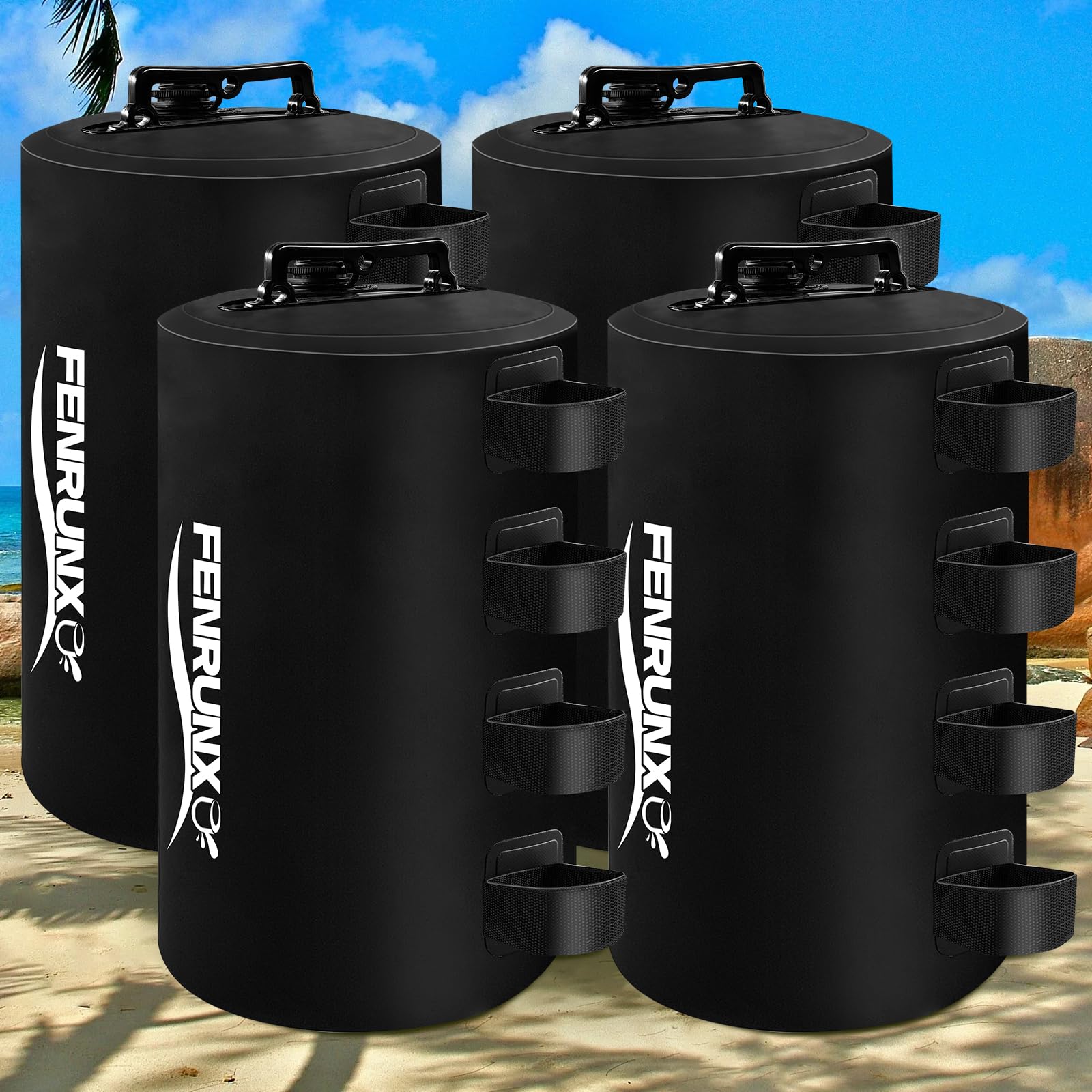 Canopy Water Weight Bag,220 Lbs Heavy Duty Canopy Tent Weights Set Of 4 Leg Weights For Pop Up Canopy,Tent,Gazebo,Carport