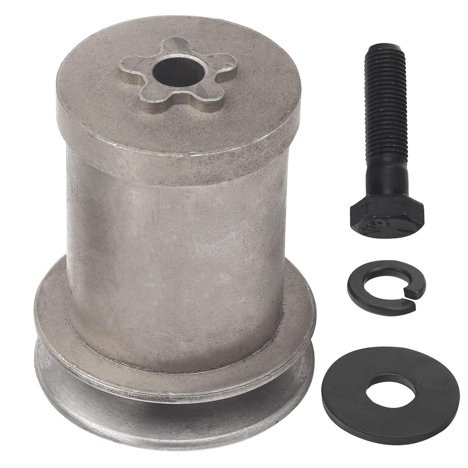 Kitchenkipper 581473301 Lawn Mower Blade Adapter Compatible With Husqvarna Craftsman Poulan Walk-Behind Mower, Fits Model Hu700F