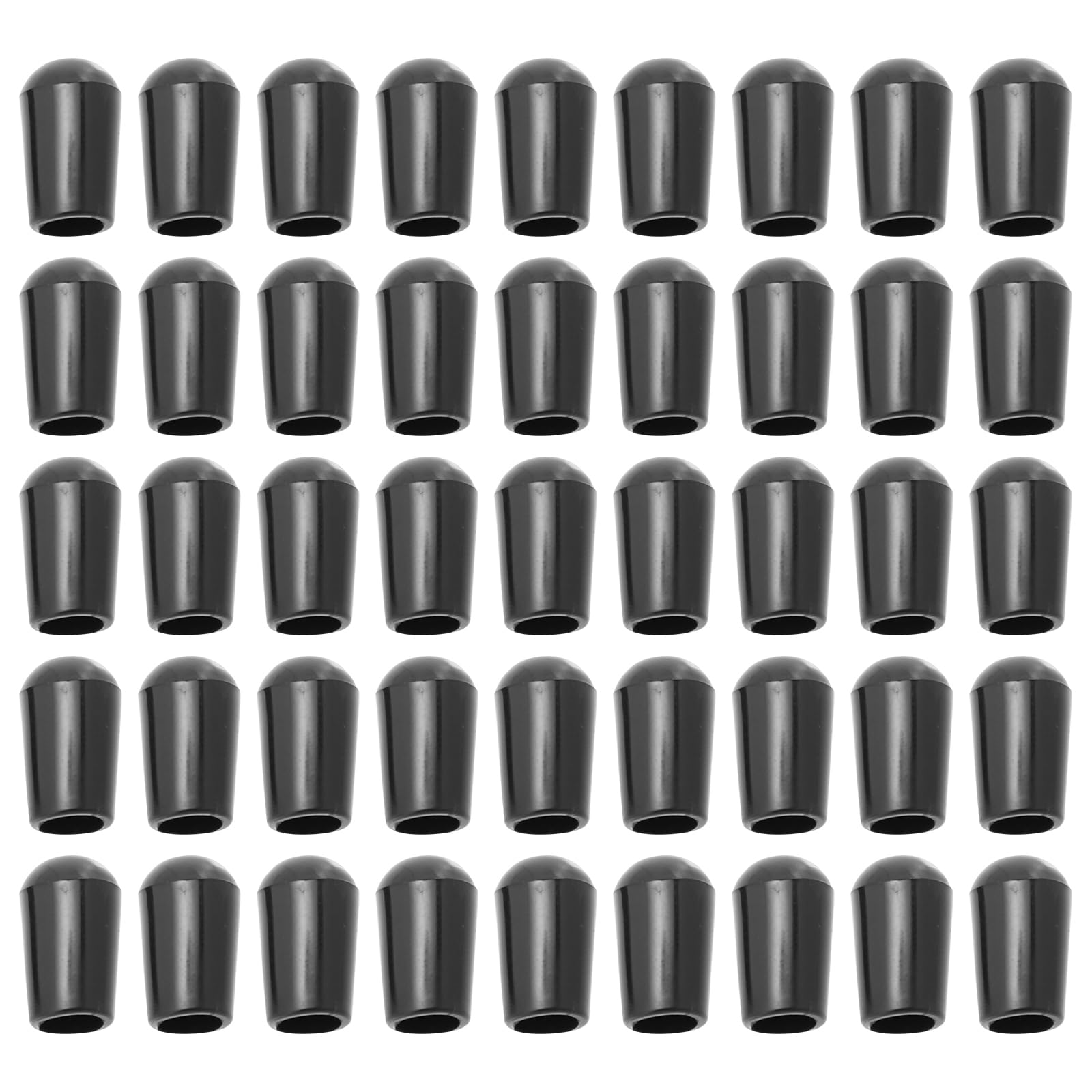 200pcs Round Rubber Sleeve Shelf Prong Accessory Hanging Hook Tip Covers Wire Metal Tubing Rubber Cover Wire Hangers Rack Tip Sc