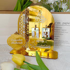 Acrylic Ramadan Countdown Calendar Mirror Golden Ramadan Decorations Eid Mubarak Count Down Desk Calendars Muslim Festival Remin