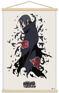 Trends International Naruto Shippuden - Itachi Wall Poster, 22.375 x 34, Print and Beechwood Hanger Bundle
