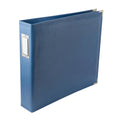 We R Memory Keepers 12x12 Photo Album Country Blue Protect Memories & Photos, Acid-free Leather, Snag-free Rings, Includes 5 Pag