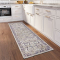 Dalyn Rugs Jericho Jc1 Oyster 2'6" X 8' Rectangle Soft Runner Rug, Easy Clean, Non Shedding, Bedroom, Entry, Living Room, Dining Room, Kitchen Rug