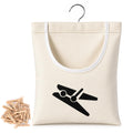 FNANJWQ Laundry Clothespin Bag,Canvas Hang Storage Organizer Clothes Pin
