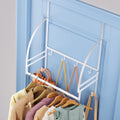 Kaiferty Over The Door Clothes Hanger Drying Rack, Over Door Drying Rack Hooks for Hanging Towels, Coats & Clothes, Door Hanger 