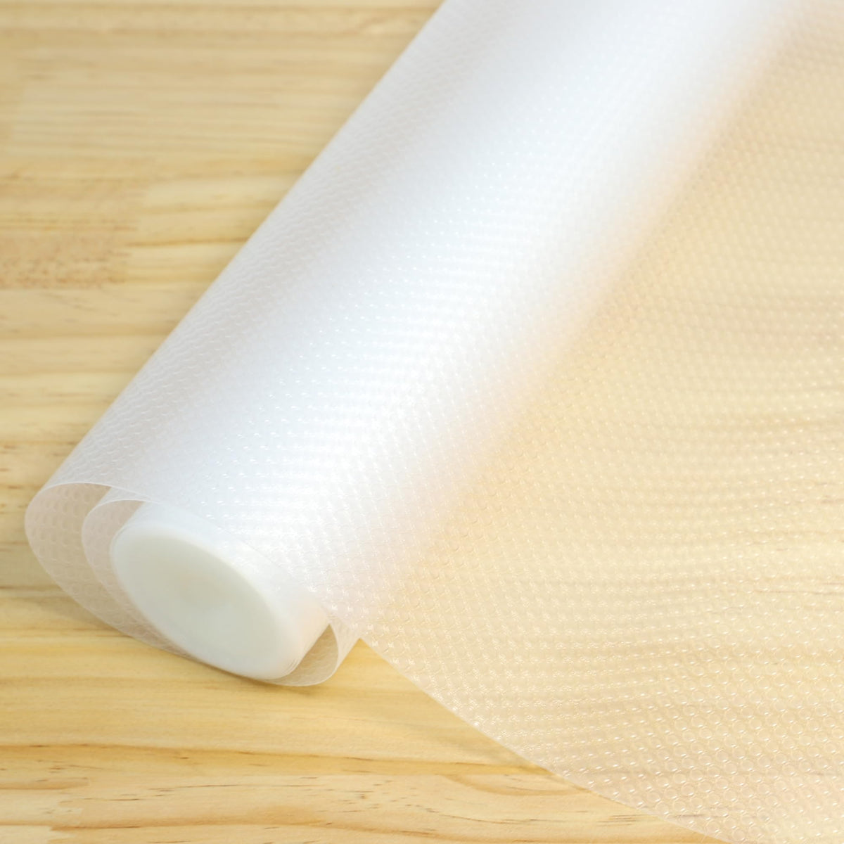 Shelf Liner for Kitchen Cabinets 15 Inch Wide X 20 Ft Non Adhesive Cabinet Drawer Liners Non Slip Waterproof Strong Grip Clear C