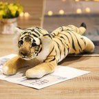 Gisqis Tiger Stuffed Animals, 19' Stuffed Tiger Animal Plush Toys Safari Cute Realistic Tiger Plush Gifts for Kids Soft Pillow 