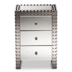 Baxton Studio Nightstand, Medium