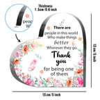 Appreciation Gifts For Women, Acrylic Heart Keepsake,Inspirational Gifts For Coworker Boss, Office Going Away Farewell Retiremen