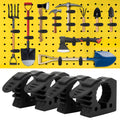 PSLER Shovel Holder for Truck Quick Release Rubber Clamp Mount Shovel and Axe Mount for Truck Bed Roof Rack Trailer Off-road Veh