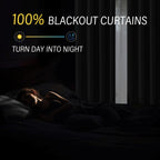 Chrisdowa White Linen Textured Blackout Curtains 102 Inches Long For Living Room Farmhouse Grommet Room Darkening Insulated Curt