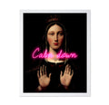Poster Master The Virgin With The Crown Poster - Calm Down Print - Altered Art - Portrait Art - Pop Art - Gift for Men & Women -