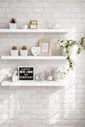 R2H Gallery Wooden Floating Shelf Mounted On The Wall | Wall Rack Shelves And Bedroom Decoration Shelf For The Living Room