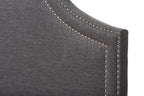 Baxton Studio Avignon Headboard Grey/Full