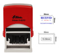 Self Inking Shiny Date Stamp With Received & Accounts Payable Ofiice Stationery Rubber Stamper S-827D