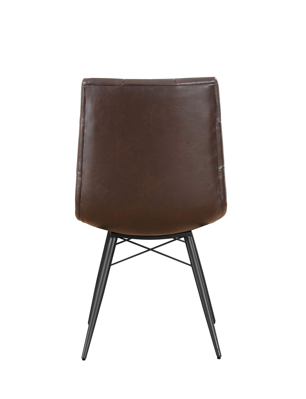 Coaster Home Furnishings Tufted Upholstered Brown, Gunmetal (Set of 4) Side Chair (107853)