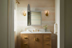 Kohler Embark Medicine Cabinet, Deep Storage With Adjustable Shelves And Arch Mirrored Door, 20' X 36'