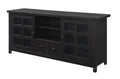 Convenience Concepts Newport Park Lane 1 Drawer TV Stand with Storage Cabinets and Shelves for TVs up to 65 Inches, Espresso