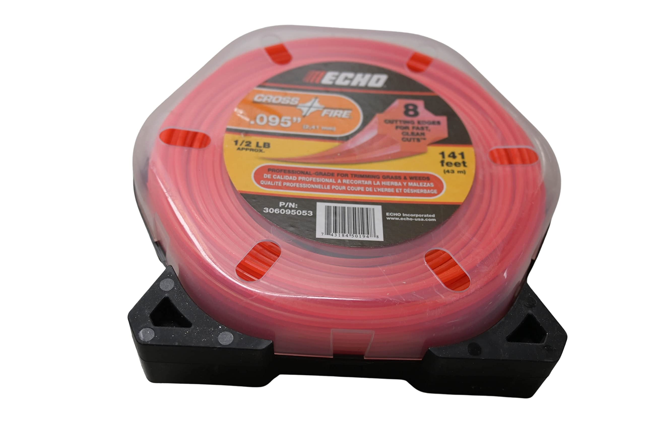 Echo 306095053 - 1/2Lb Donut Echo Cross-Fire Trimmer Line .095'