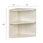 Safco Medina Hutch Cabinet, Textured Sea Salt Laminate