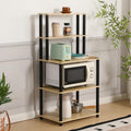 Home Cube Engineered Wood,Plastic 5 Layer Kitchen Microwave Stand,Microwave Oven Rack,BakerS Rack,Otg Stand,Kitchen Storage Rac