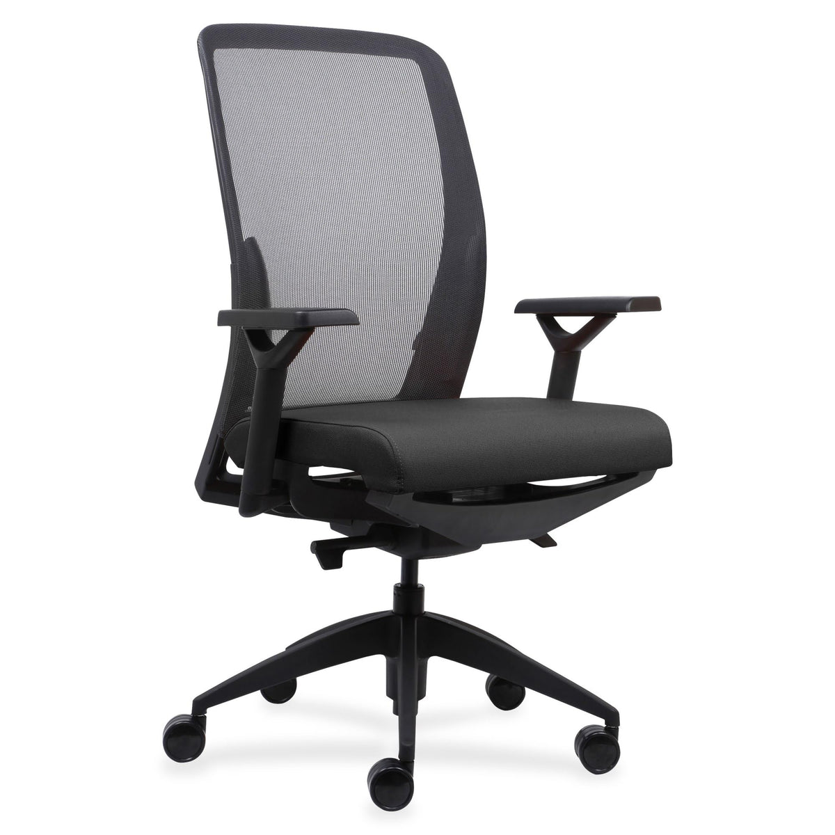 Lorell Executive Mesh Back/Fabric Seat Task Chair