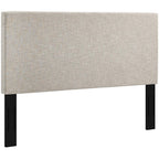 Modway Claire Linen Fabric Upholstered King And California King Headboard In Beige