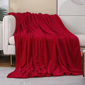 Jiahannha Red Throw Blanket Decorations Thin Fleece Blanket 50''X60'',Super Soft Cozy Plush Throw Blanket For Couch Sofa Bed,War