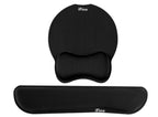 Ifine Upgrade Enlarged Superfine Fiber Soft Smooth Memory Foam Ergonomic Mouse Pad & Keyboard Wrist Rest Comfortable For Desktop