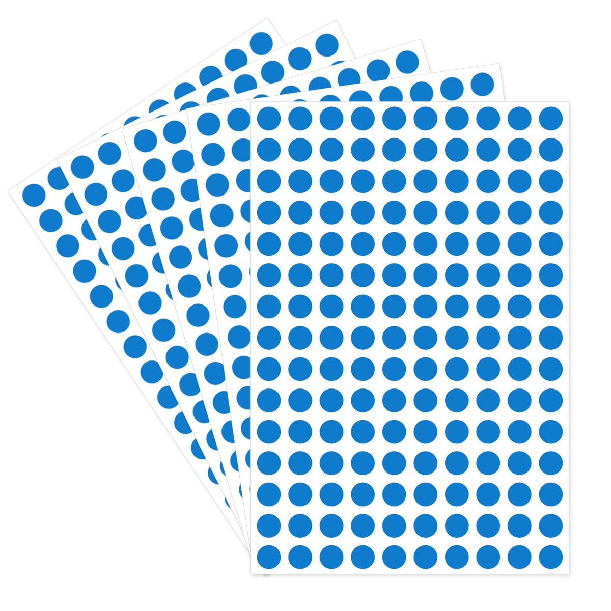 Dot Stickers,3/8 Inch Navy Blue Circle Stickers,3000Pcs Self-Adhesive Color Coding Labels,Round Labeling Stickers For Office Cla